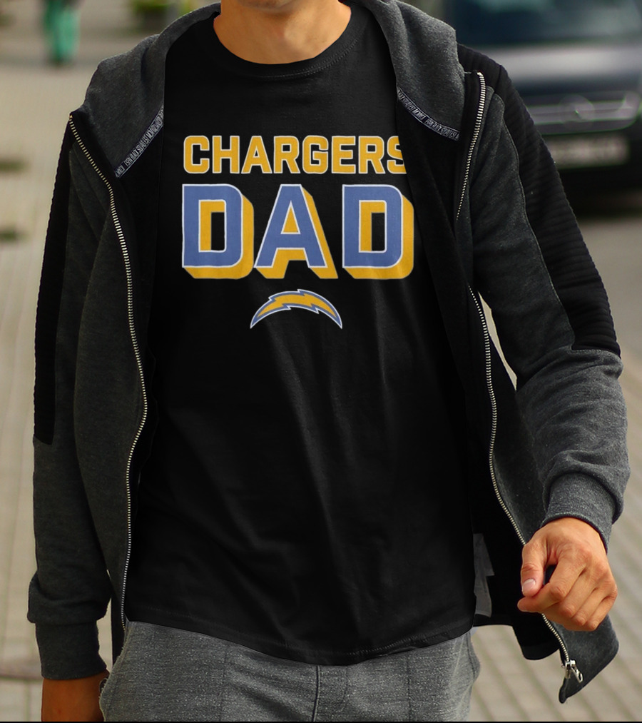 Chargers Dad Los Angeles Chargers T-Shirt