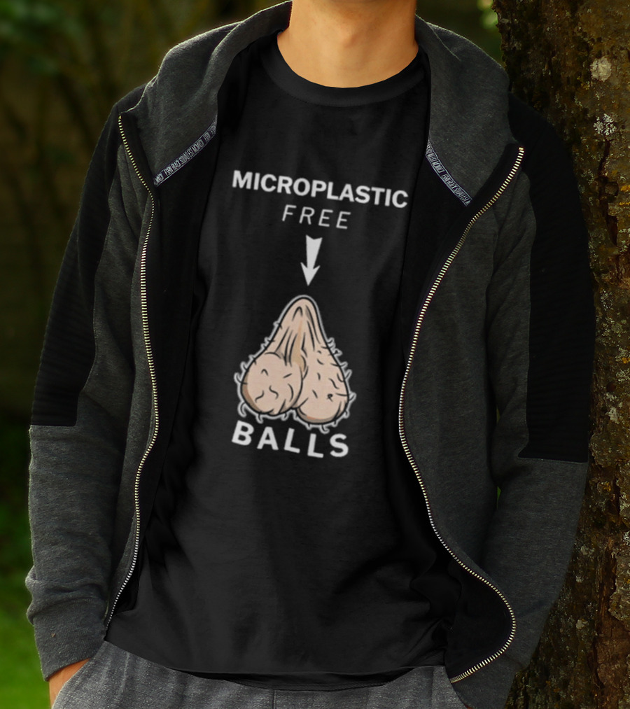 Luke Rudkowski Microplastic Free Balls T-Shirt