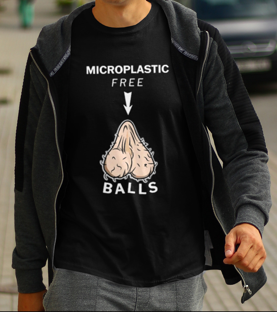 Luke Rudkowski Microplastic Free Balls T-Shirt