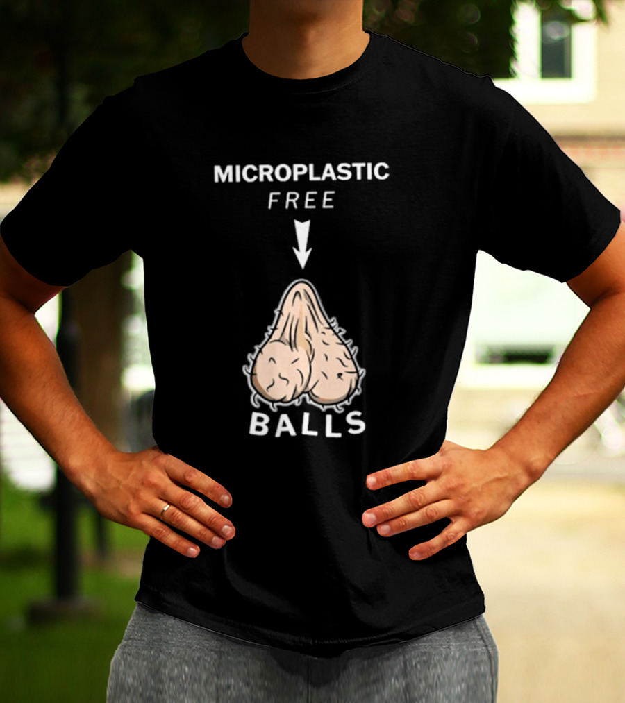 Luke Rudkowski Microplastic Free Balls T-Shirt