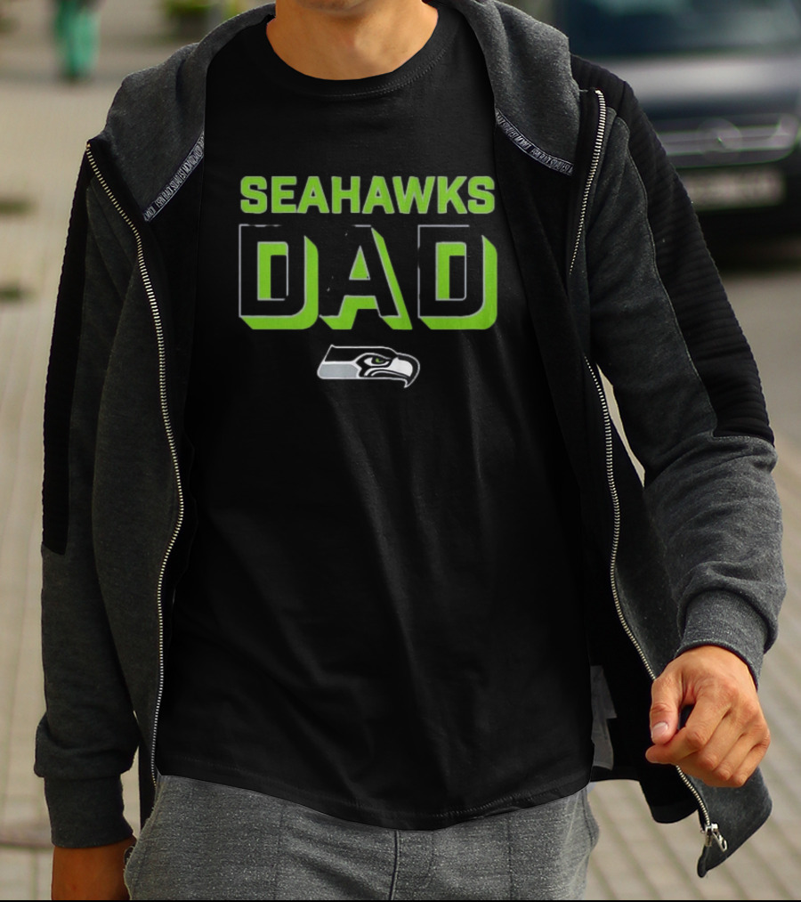 SEATTLE SEAHAWKS DAD T-Shirt