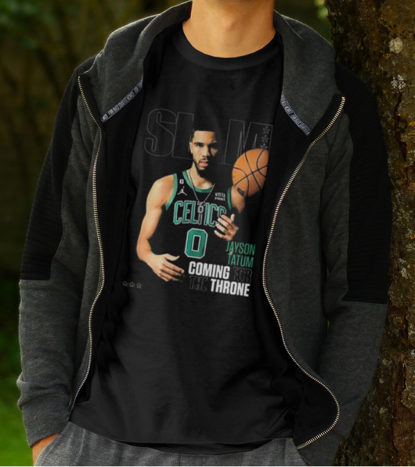 Slam Jayson Tatum Celtics Coming For The Throne T-Shirt