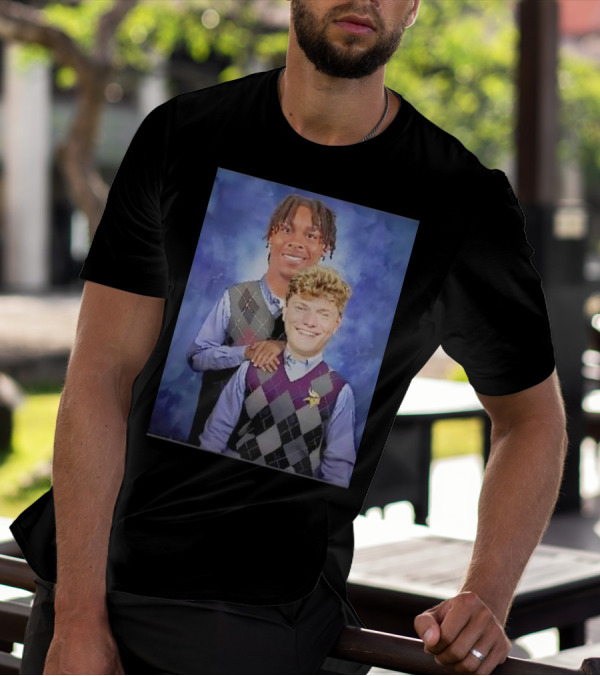 Step Brothers Justin Jefferson JJ McCarthy Minnesota Vikings T-Shirt