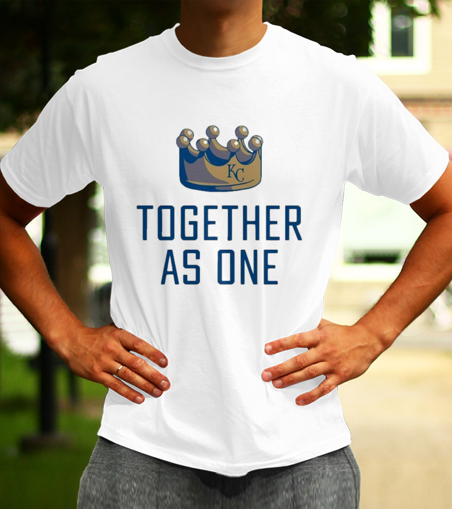Together As One KC Crown Baseball T-Shirt