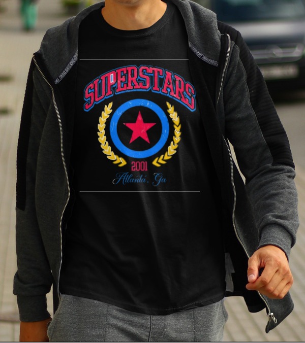 Superstars 2001 Atlanta Ga Lil Peej Olympic T-Shirt