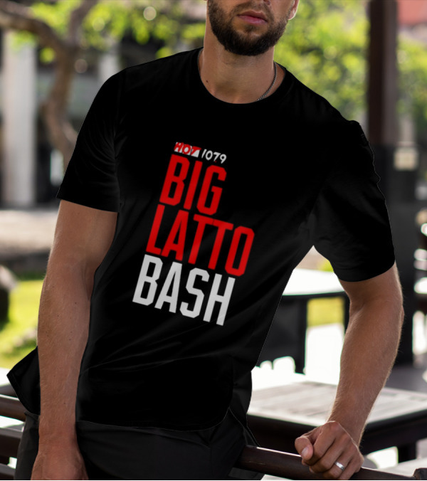 Hot 1079 Big Latto Bash Event Promotion T-Shirt