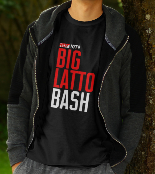 Hot 1079 Big Latto Bash Event Promotion T-Shirt