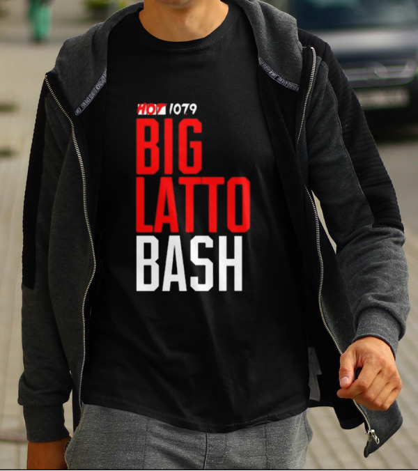 Hot 1079 Big Latto Bash Event Promotion T-Shirt