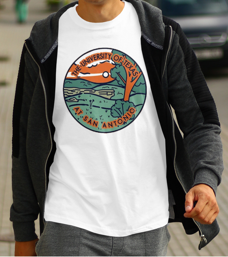 Orange UTSA Roadrunners Scenic The University Of Texas At San Antonio Comfort Colors T-Shirt