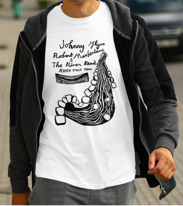 Johnny Flynn Robert Macfarlane And The River Band River Calls Tour T-Shirt