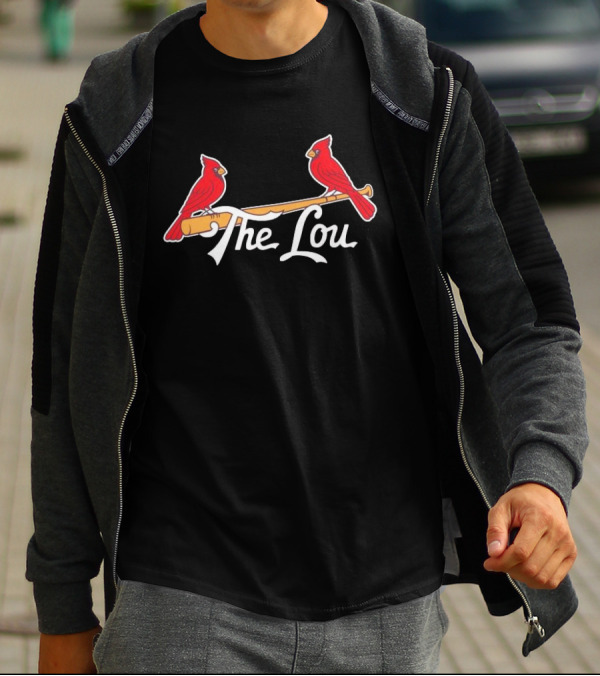 The Lou Cardinals Baseball St Louis City Connect T-Shirt