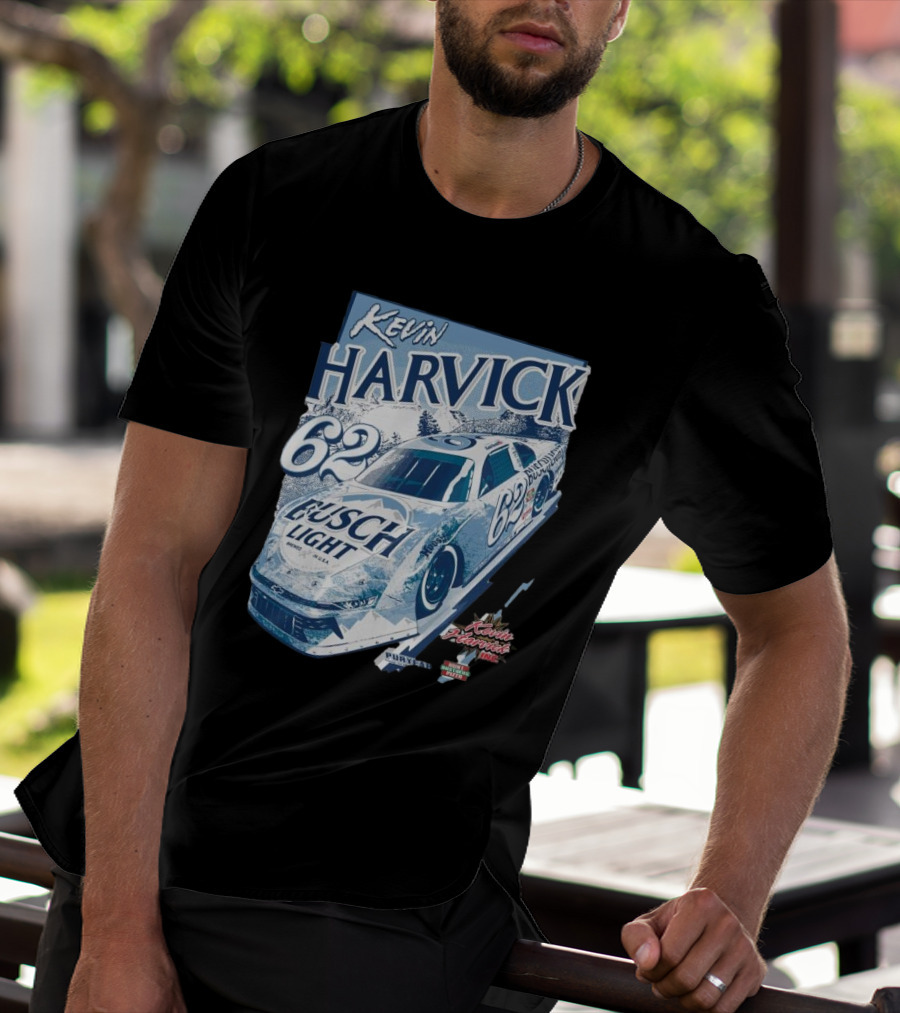 Kevin Harvick 62 Busch Light Racing Car At 5 Flags Speedway June 28 T-Shirt
