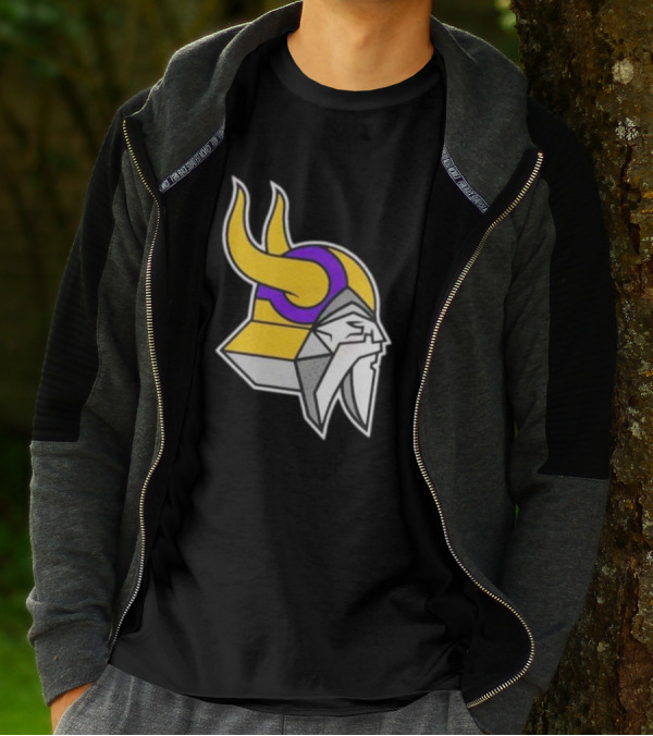 Minnesota Vikings The Chaos Bringers Viking Head T-Shirt