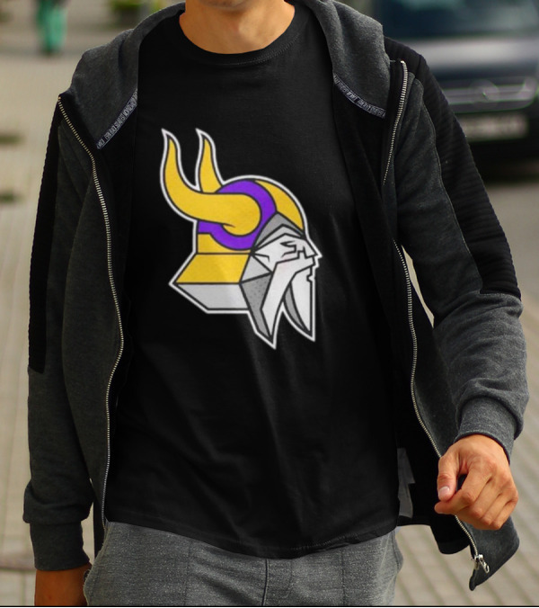 Minnesota Vikings The Chaos Bringers Viking Head T-Shirt