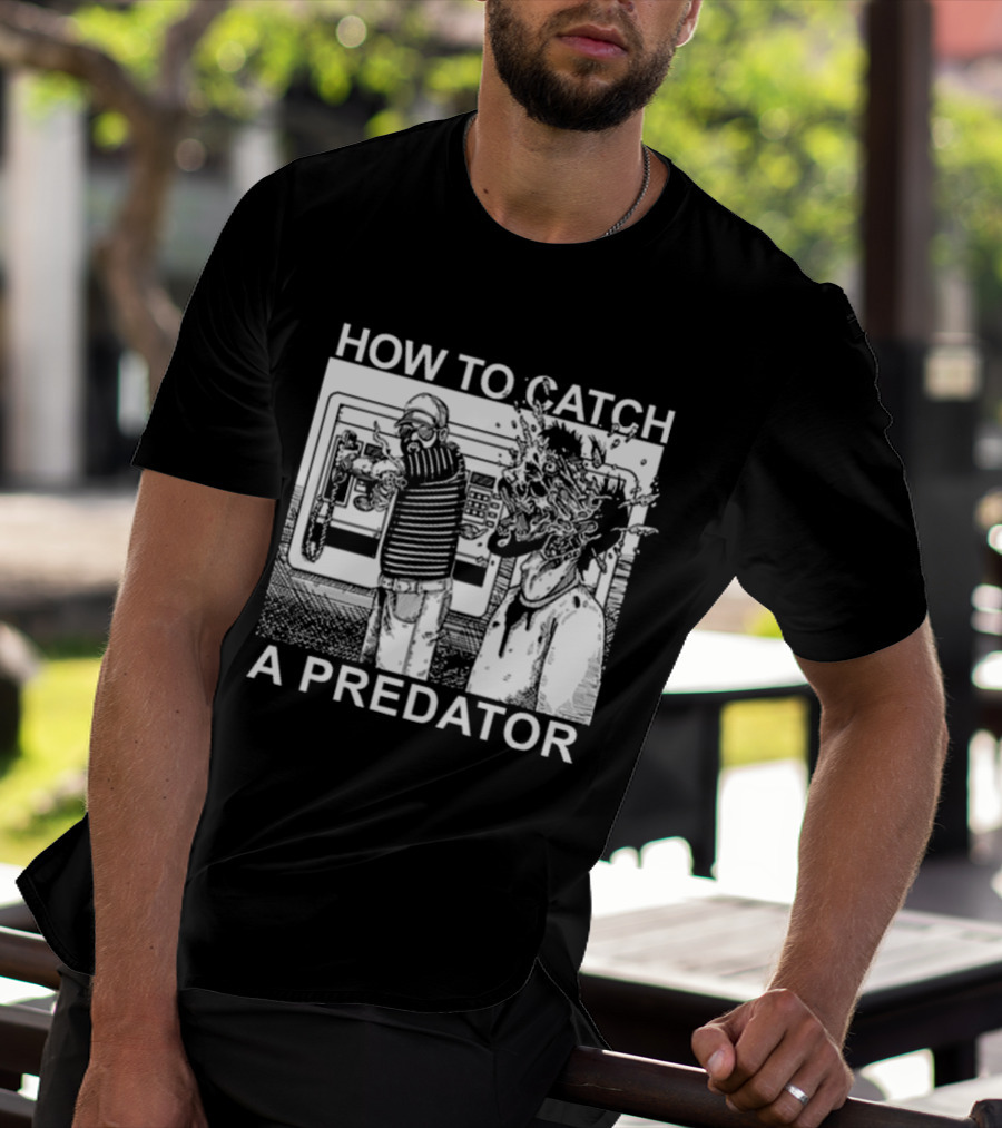 Gary Plauche How To Catch A Predator Graphic Comic T-Shirt