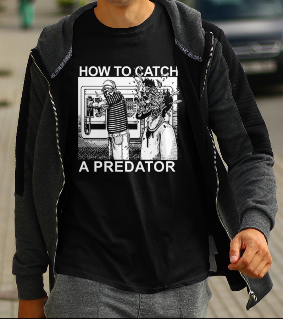 Gary Plauche How To Catch A Predator Graphic Comic T-Shirt