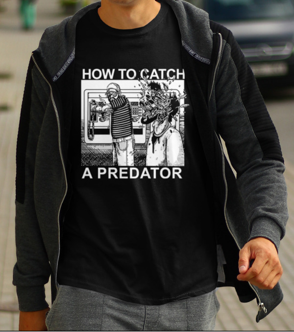 Gary Plauche How To Catch A Predator Graphic Comic T-Shirt