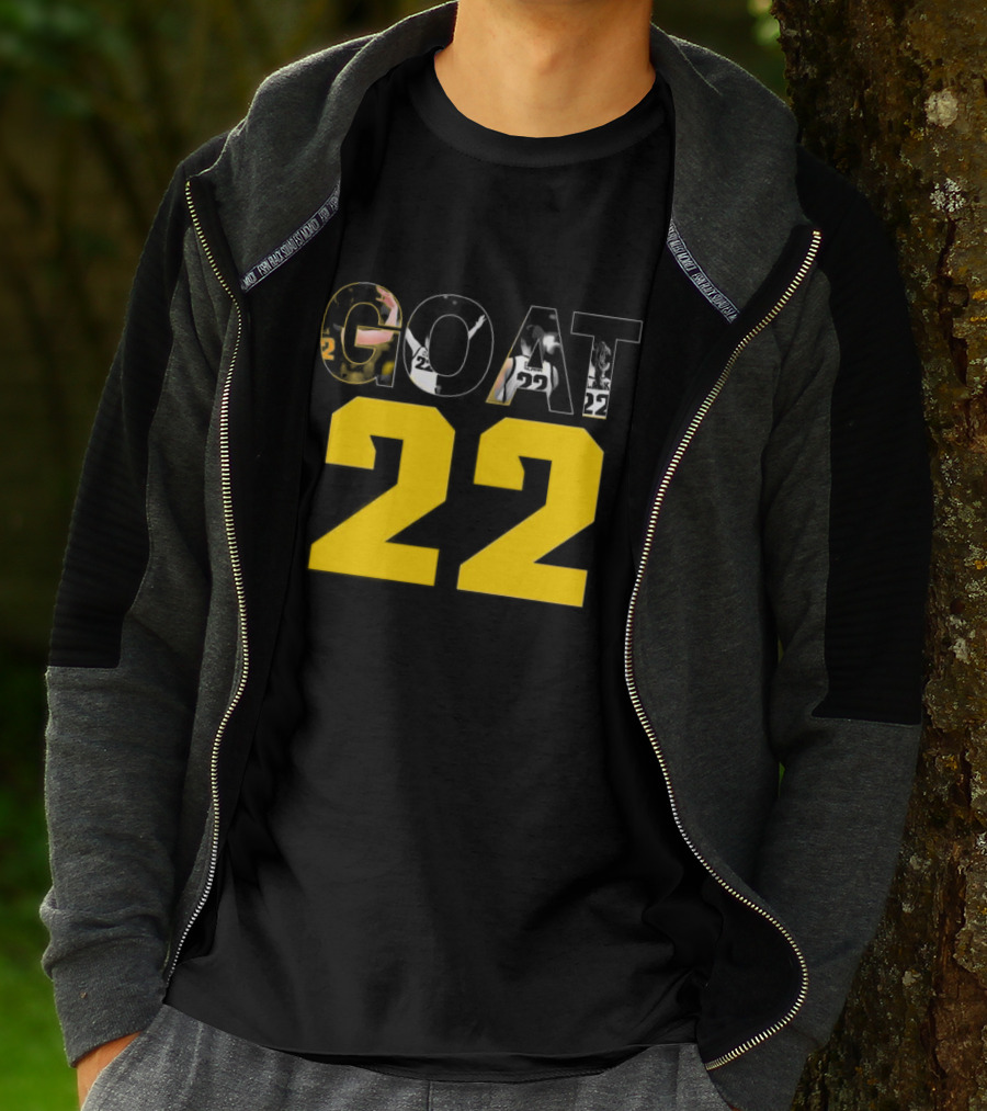 GOAT 22 Caitlin Clark Iowa Hawkeyes Basketball Player Iconic Number T-Shirt