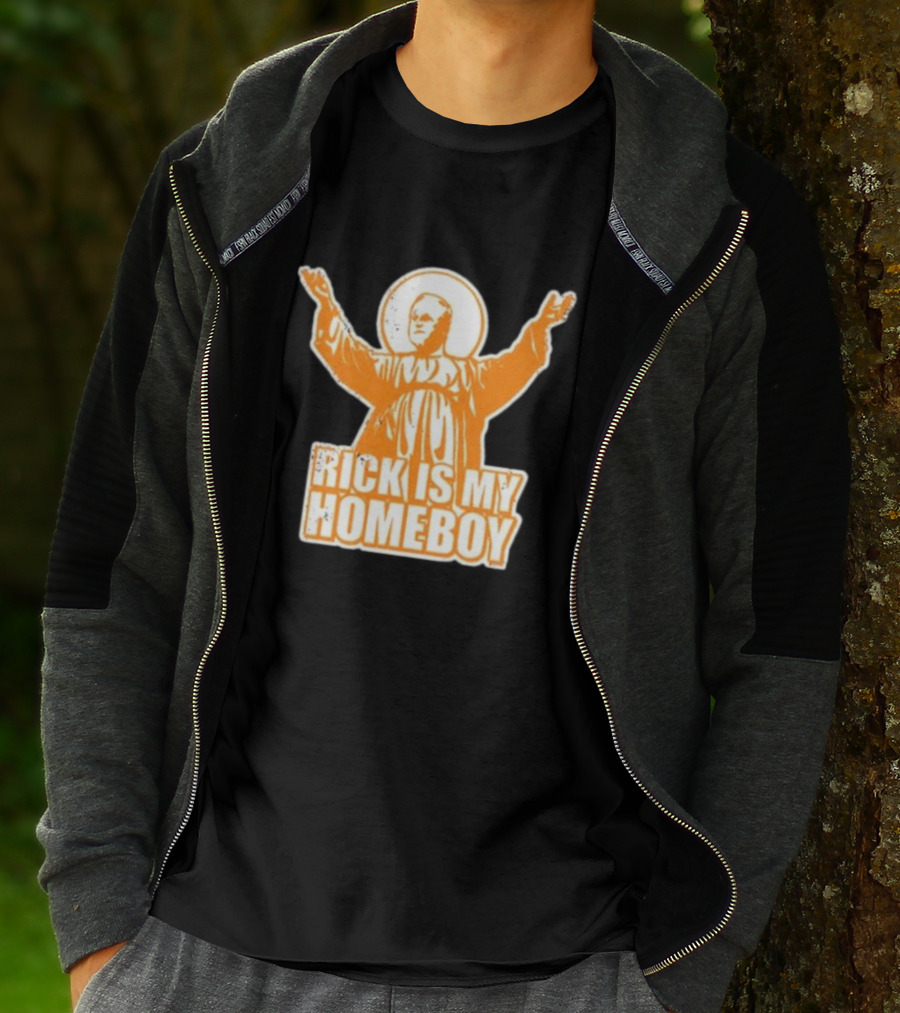 Knoxville Johnny Rick Is My Homeboy Orange T-Shirt