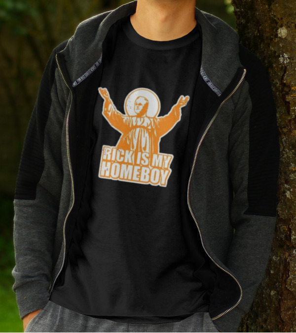Knoxville Johnny Rick Is My Homeboy Orange T-Shirt