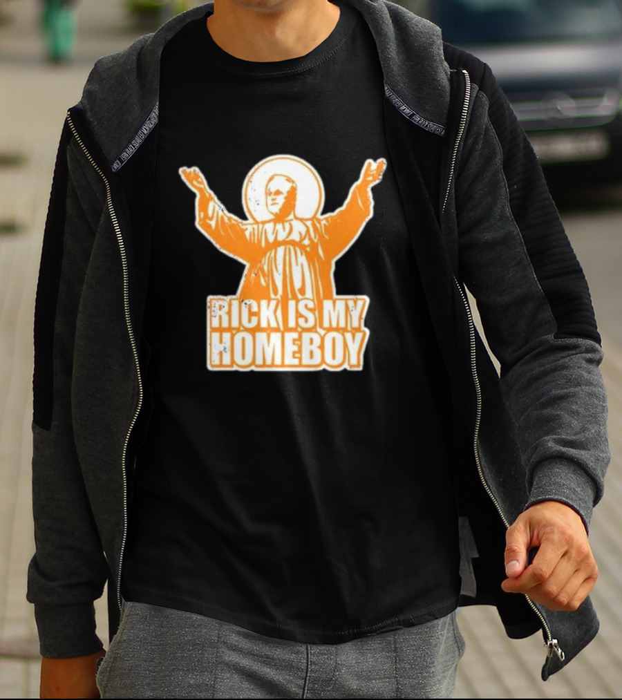 Knoxville Johnny Rick Is My Homeboy Orange T-Shirt