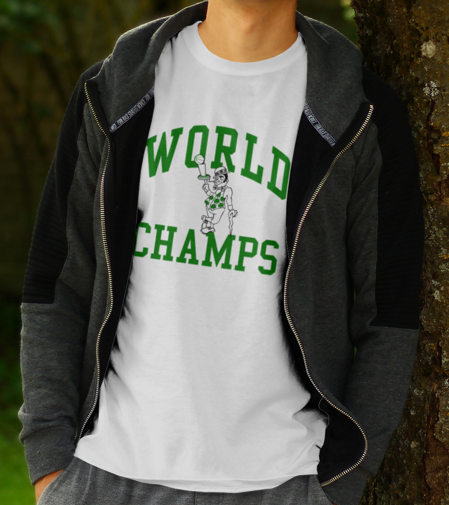 Boston Celtics World Champs Victory T-Shirt