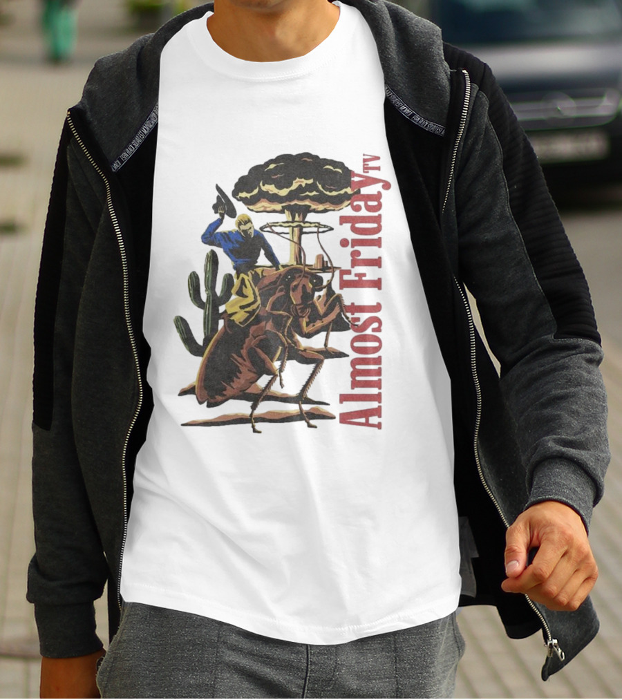 Almost Friday Cockroach Cowboys Desert Adventure T-Shirt
