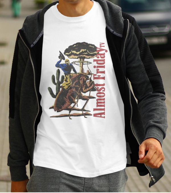 Almost Friday Cockroach Cowboys Desert Adventure T-Shirt