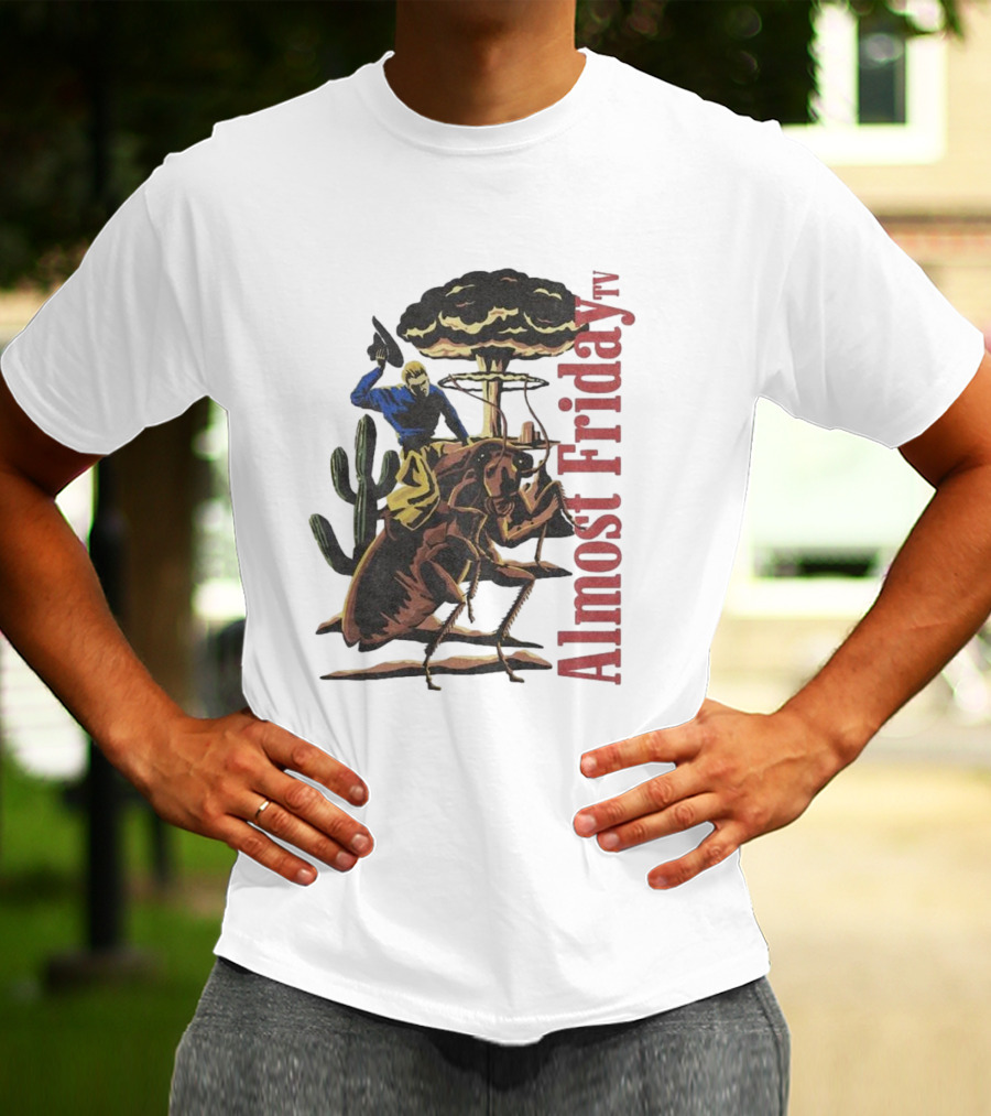 Almost Friday Cockroach Cowboys Desert Adventure T-Shirt