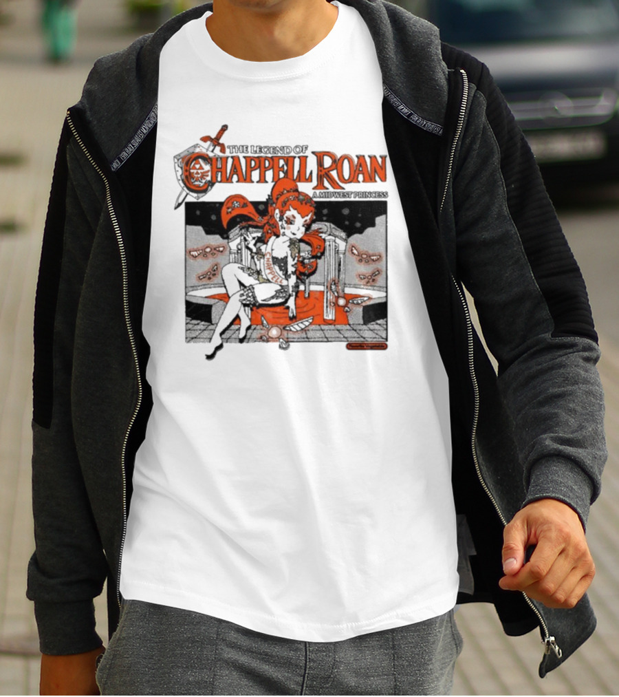 The Legend Of Chappell Roan A Midwest Princess Mysterious Enchantress Throne Scene T-Shirt