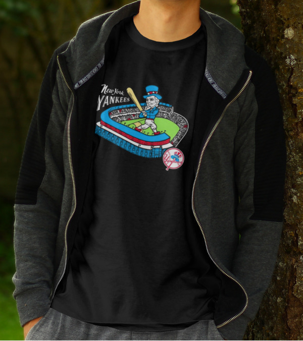 New York Yankees Uncle Sam Baseball MLB Team Stadium T-Shirt