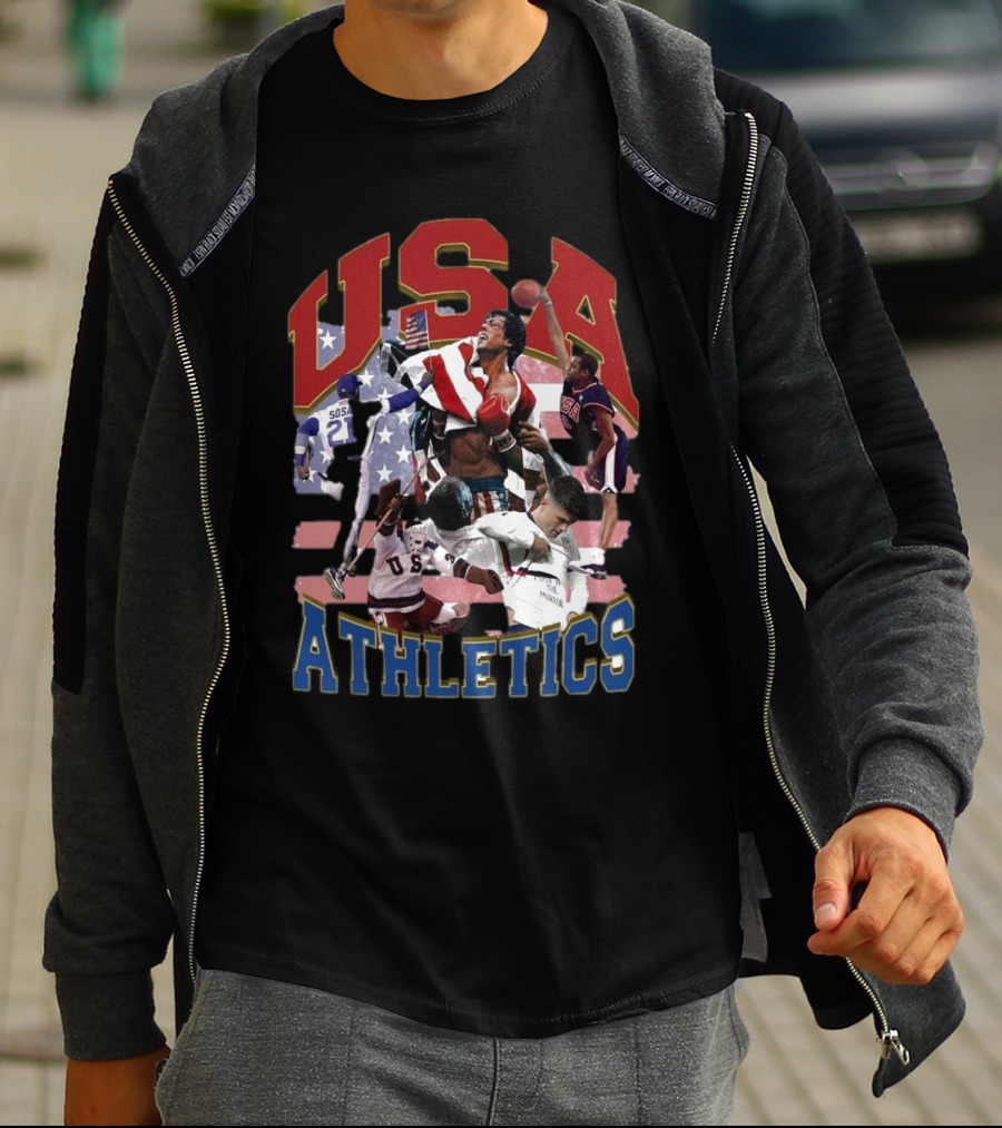 USA Athletics Almost Friday Iconic Sports Moments T-Shirt