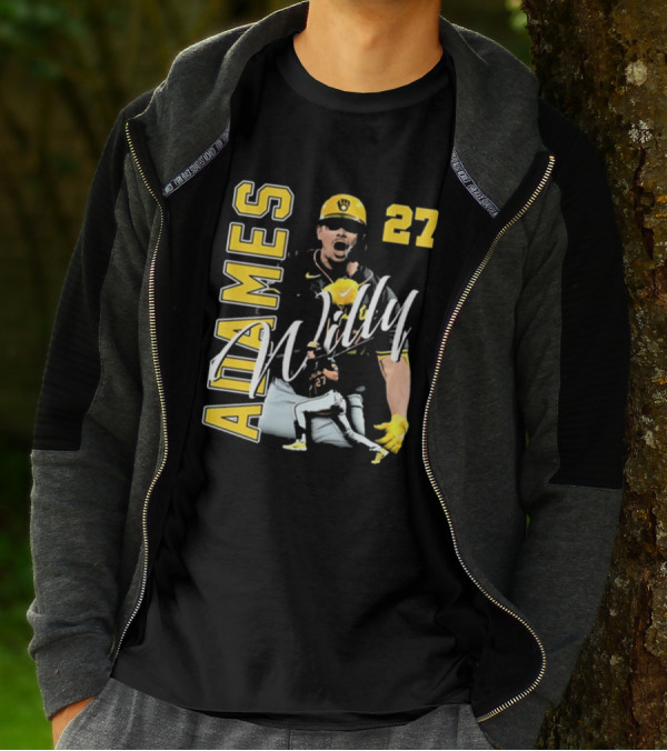 Willy Adames 27 Mke Allgoods Baseball Sports T-Shirt