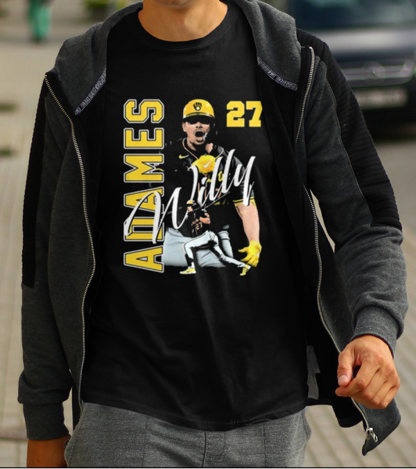 Willy Adames 27 Mke Allgoods Baseball Sports T-Shirt