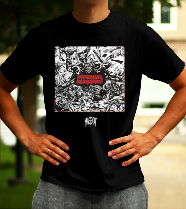 Internal Bleeding Maggot Stomp RWE Gruesome Zombie T-Shirt
