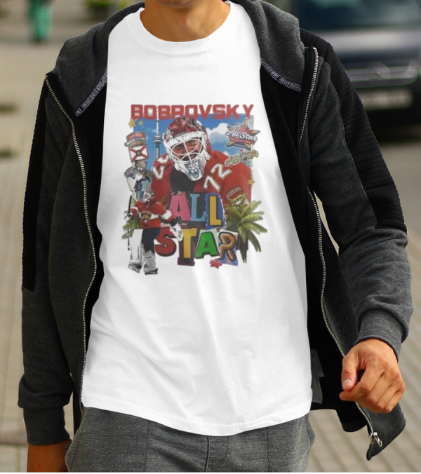 Bobrovsky All Star 72 Florida Panthers NHL T-Shirt