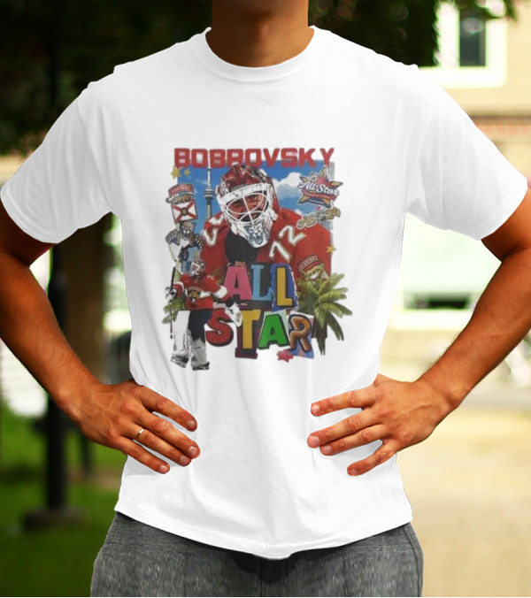 Bobrovsky All Star 72 Florida Panthers NHL T-Shirt