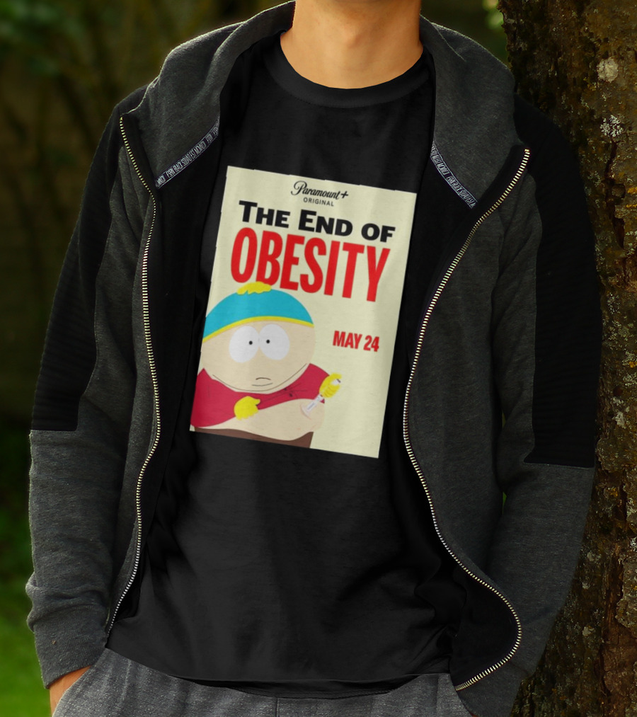 Paramount Original The End Of Obesity May 24 Featuring Iconic Cartoon Character T-Shirt