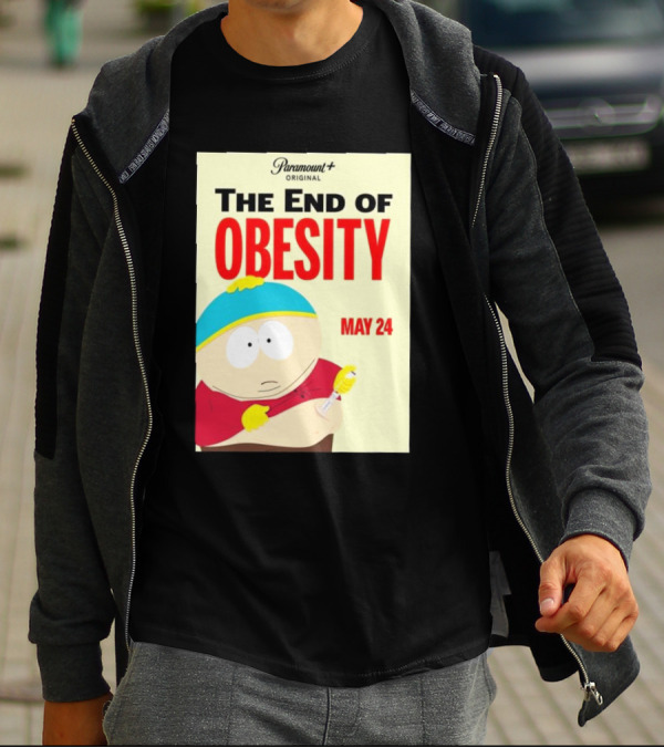 Paramount Original The End Of Obesity May 24 Featuring Iconic Cartoon Character T-Shirt