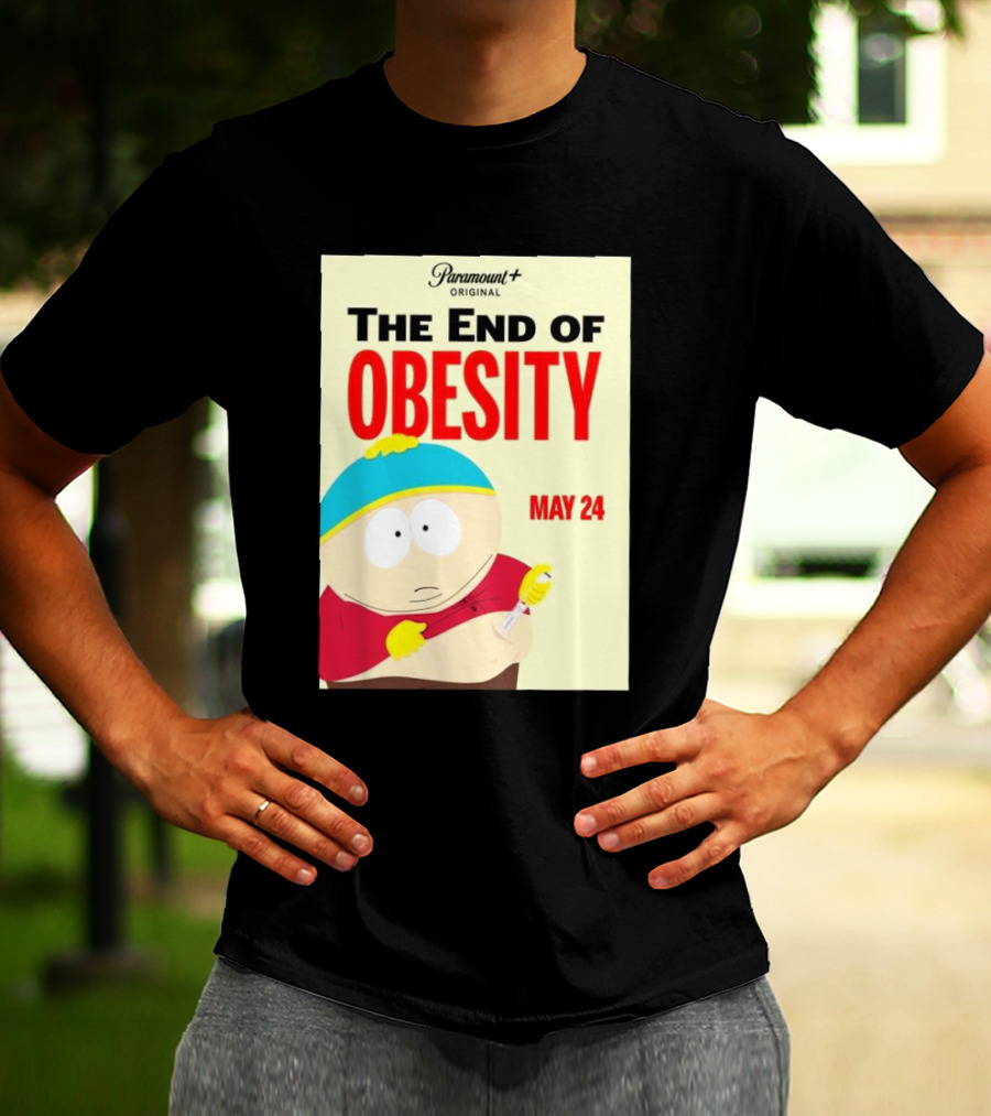 Paramount Original The End Of Obesity May 24 Featuring Iconic Cartoon Character T-Shirt