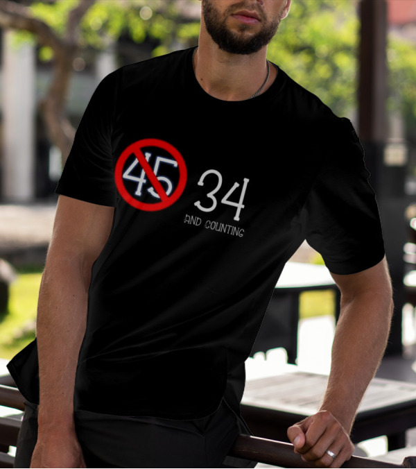 No 45 34 And Counting T-Shirt