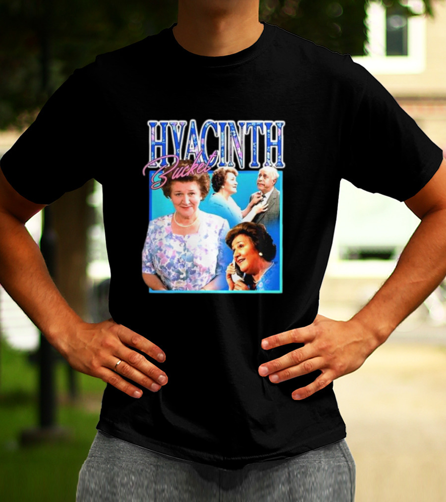 Hyacinth Bucket Residence Lady Of The House Speaking Floral Dress Compilation T-Shirt