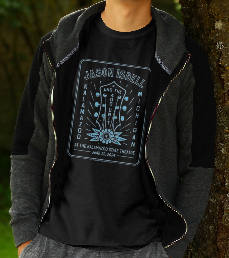 Jason Isbell And The 400 Unit Kalamazoo State Theatre Michigan June 22 T-Shirt