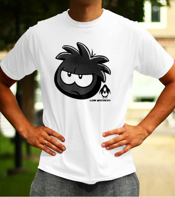 Club Penguin Low Interest Grumpy Puffle With Penguin T-Shirt