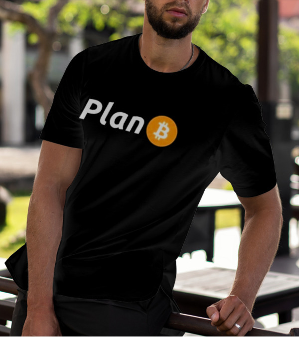 Plan B Bitcoin Orange T-Shirt