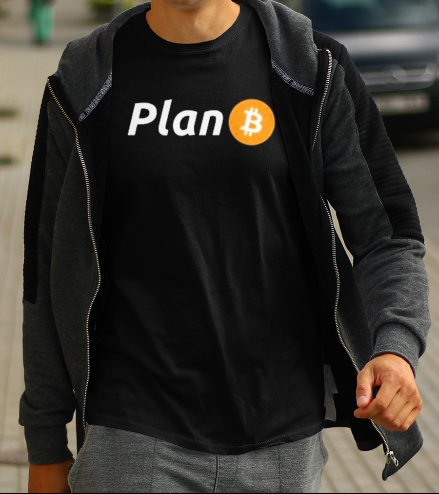 Plan B Bitcoin Orange T-Shirt