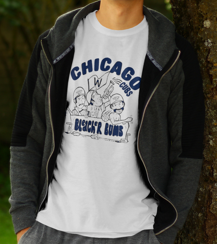 Chicago Cubs Bleacher Bums Tri-Blend T-Shirt