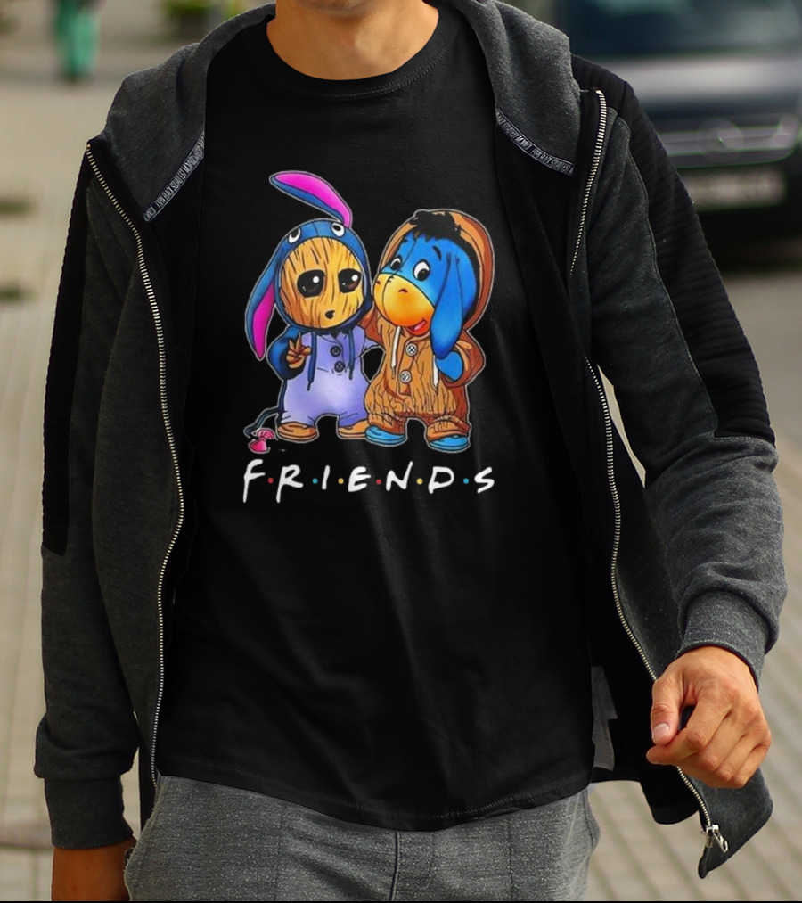 Groot Eeyore Friends Best Buddies Forever T-Shirt