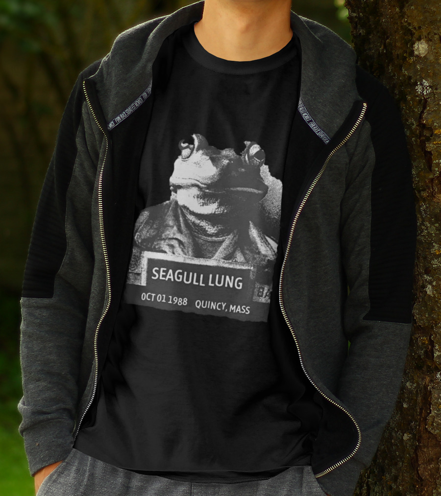 Mrballen Wearing Seagull Lung Oct 01 1988 Quincy Mass T-Shirt