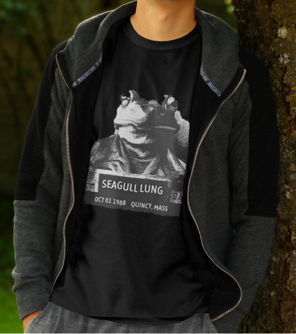 Mrballen Wearing Seagull Lung Oct 01 1988 Quincy Mass T-Shirt